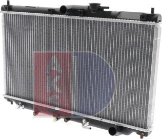 AKS Dasis 100610N - Radiator, engine cooling autospares.lv