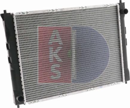 AKS Dasis 100680N - Radiator, engine cooling autospares.lv