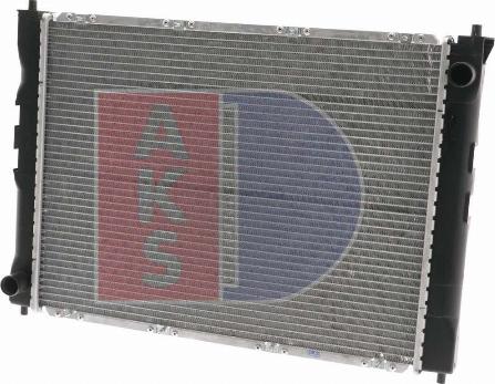 AKS Dasis 100680N - Radiator, engine cooling autospares.lv