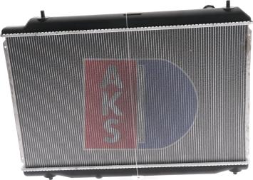 AKS Dasis 100064N - Radiator, engine cooling autospares.lv