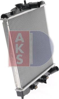 AKS Dasis 100014N - Radiator, engine cooling autospares.lv