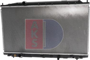 AKS Dasis 100082N - Radiator, engine cooling autospares.lv