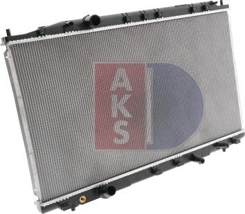 AKS Dasis 100082N - Radiator, engine cooling autospares.lv