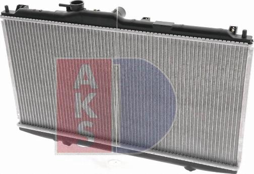 AKS Dasis 100027N - Radiator, engine cooling autospares.lv