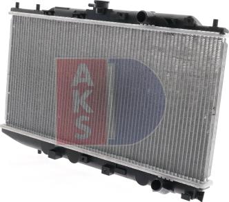 AKS Dasis 100350N - Radiator, engine cooling autospares.lv