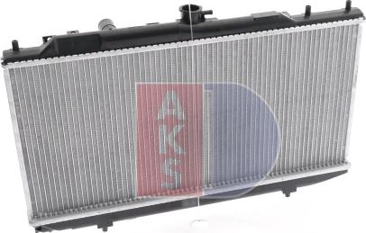 AKS Dasis 100332N - Radiator, engine cooling autospares.lv