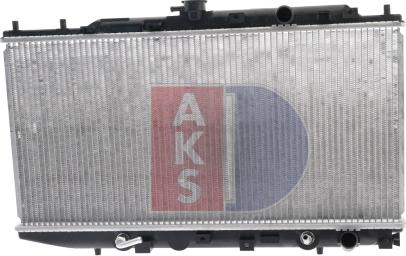 AKS Dasis 100332N - Radiator, engine cooling autospares.lv