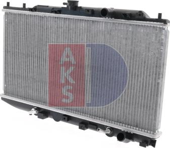 AKS Dasis 100332N - Radiator, engine cooling autospares.lv