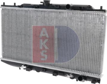 AKS Dasis 100332N - Radiator, engine cooling autospares.lv