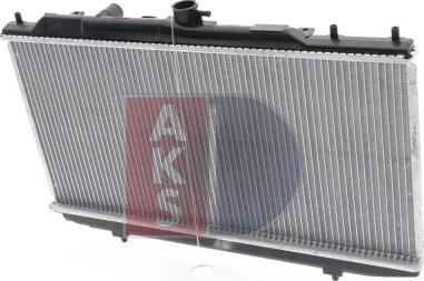 AKS Dasis 100332N - Radiator, engine cooling autospares.lv