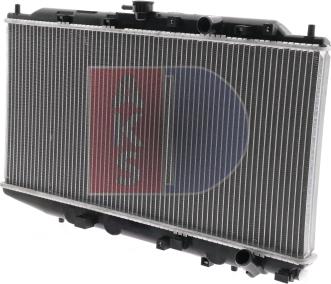 AKS Dasis 100320N - Radiator, engine cooling autospares.lv