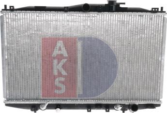 AKS Dasis 101280N - Radiator, engine cooling autospares.lv