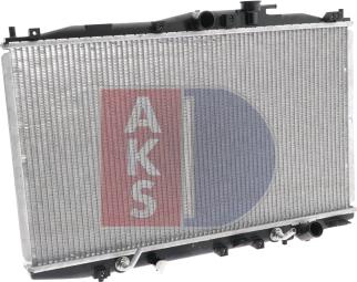 AKS Dasis 101280N - Radiator, engine cooling autospares.lv