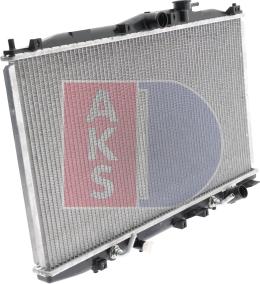 AKS Dasis 101280N - Radiator, engine cooling autospares.lv