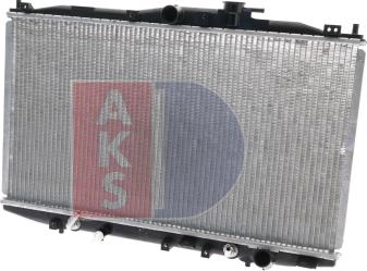 AKS Dasis 101280N - Radiator, engine cooling autospares.lv