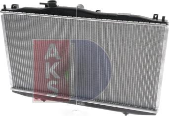 AKS Dasis 101280N - Radiator, engine cooling autospares.lv