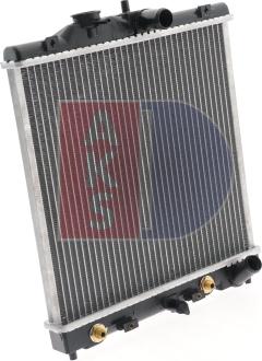 AKS Dasis 103000N - Radiator, engine cooling autospares.lv