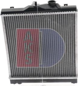 AKS Dasis 103000N - Radiator, engine cooling autospares.lv