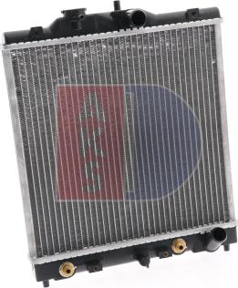 AKS Dasis 103000N - Radiator, engine cooling autospares.lv