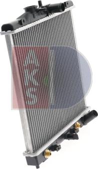 AKS Dasis 103000N - Radiator, engine cooling autospares.lv