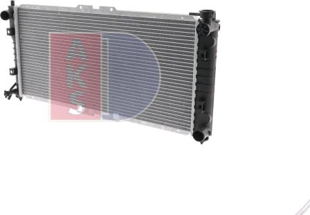 AKS Dasis 110900N - Radiator, engine cooling autospares.lv