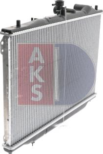 AKS Dasis 110510N - Radiator, engine cooling autospares.lv