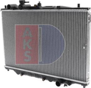 AKS Dasis 110510N - Radiator, engine cooling autospares.lv