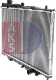 AKS Dasis 110510N - Radiator, engine cooling autospares.lv