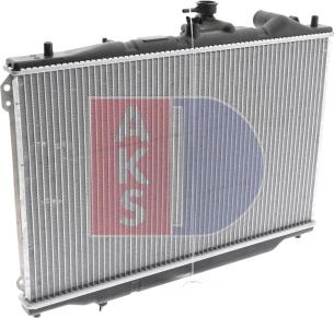 AKS Dasis 110510N - Radiator, engine cooling autospares.lv