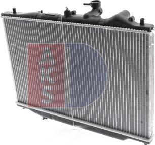 AKS Dasis 110510N - Radiator, engine cooling autospares.lv