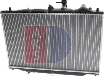 AKS Dasis 110510N - Radiator, engine cooling autospares.lv