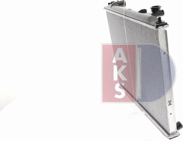 AKS Dasis 110093N - Radiator, engine cooling autospares.lv