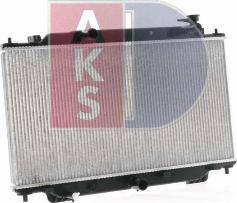 AKS Dasis 110101N - Radiator, engine cooling autospares.lv