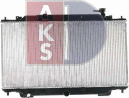 AKS Dasis 110101N - Radiator, engine cooling autospares.lv