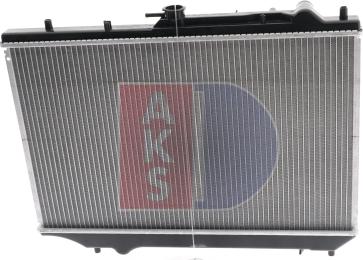 AKS Dasis 110800N - Radiator, engine cooling autospares.lv