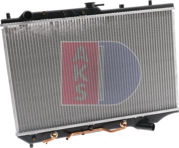 AKS Dasis 110800N - Radiator, engine cooling autospares.lv