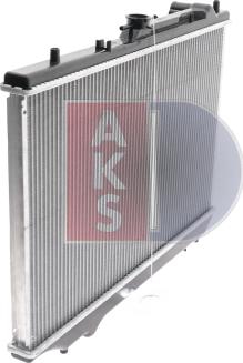 AKS Dasis 110800N - Radiator, engine cooling autospares.lv