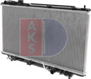 AKS Dasis 111270N - Radiator, engine cooling autospares.lv