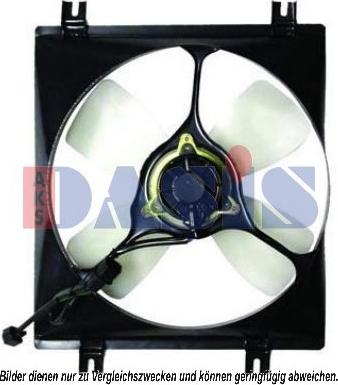 AKS Dasis 118023N - Fan, radiator autospares.lv