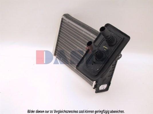 AKS Dasis 189200N - Heat Exchanger, interior heating autospares.lv