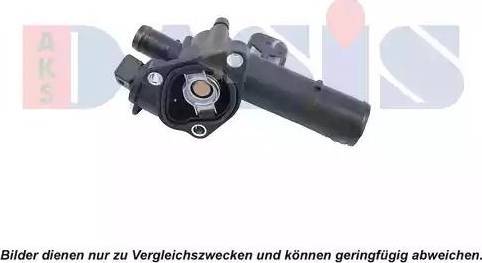 AKS Dasis 185002N - Coolant thermostat / housing autospares.lv