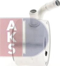 AKS Dasis 186004N - Oil Cooler, engine oil autospares.lv