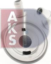 AKS Dasis 186004N - Oil Cooler, engine oil autospares.lv