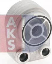 AKS Dasis 186006N - Oil Cooler, engine oil autospares.lv