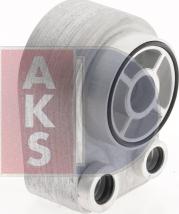 AKS Dasis 186006N - Oil Cooler, engine oil autospares.lv