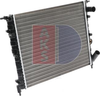 AKS Dasis 180510N - Radiator, engine cooling autospares.lv