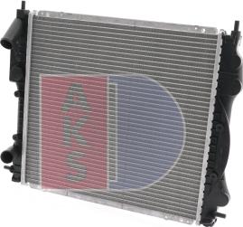 AKS Dasis 180630N - Radiator, engine cooling autospares.lv