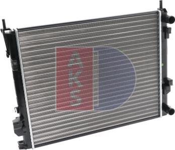 AKS Dasis 180048N - Radiator, engine cooling autospares.lv