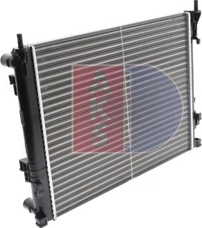 AKS Dasis 180048N - Radiator, engine cooling autospares.lv