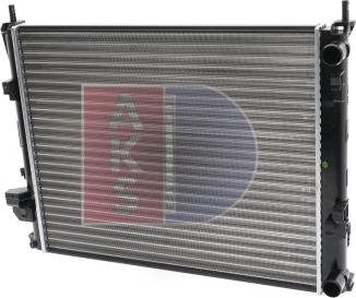 AKS Dasis 180048N - Radiator, engine cooling autospares.lv